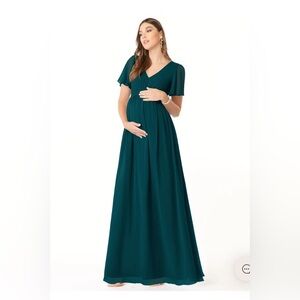 Azazie Verna Maternity Formal Gown